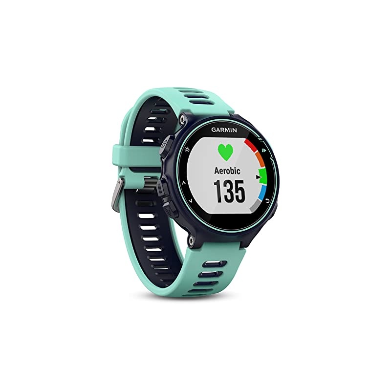 Forerunner 735XT, Multisport GPS Running Watch With Heart Rate, Midnight/Frost Blue