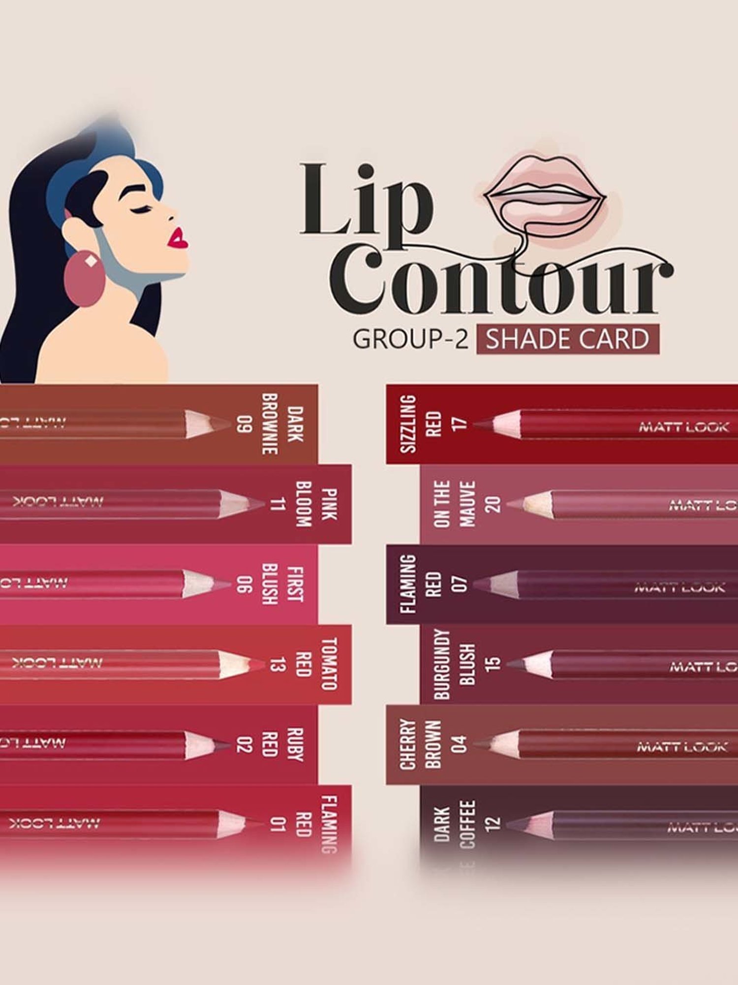 Lip Pencil - Cherry  --1.45g/0.05oz