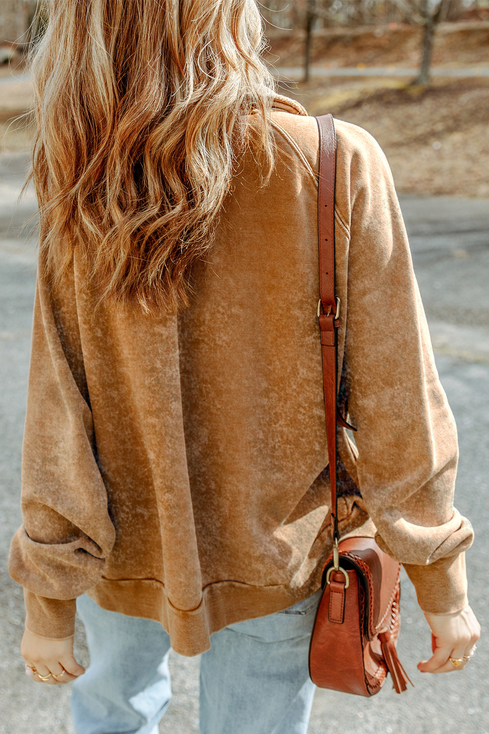 Khaki Snap Button Casual Jacket with Flap Pockets