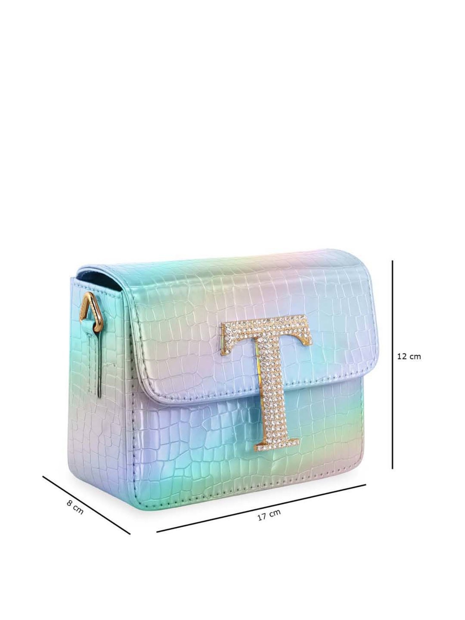 Esbeda Multicolor Textured Small Sling Handbag