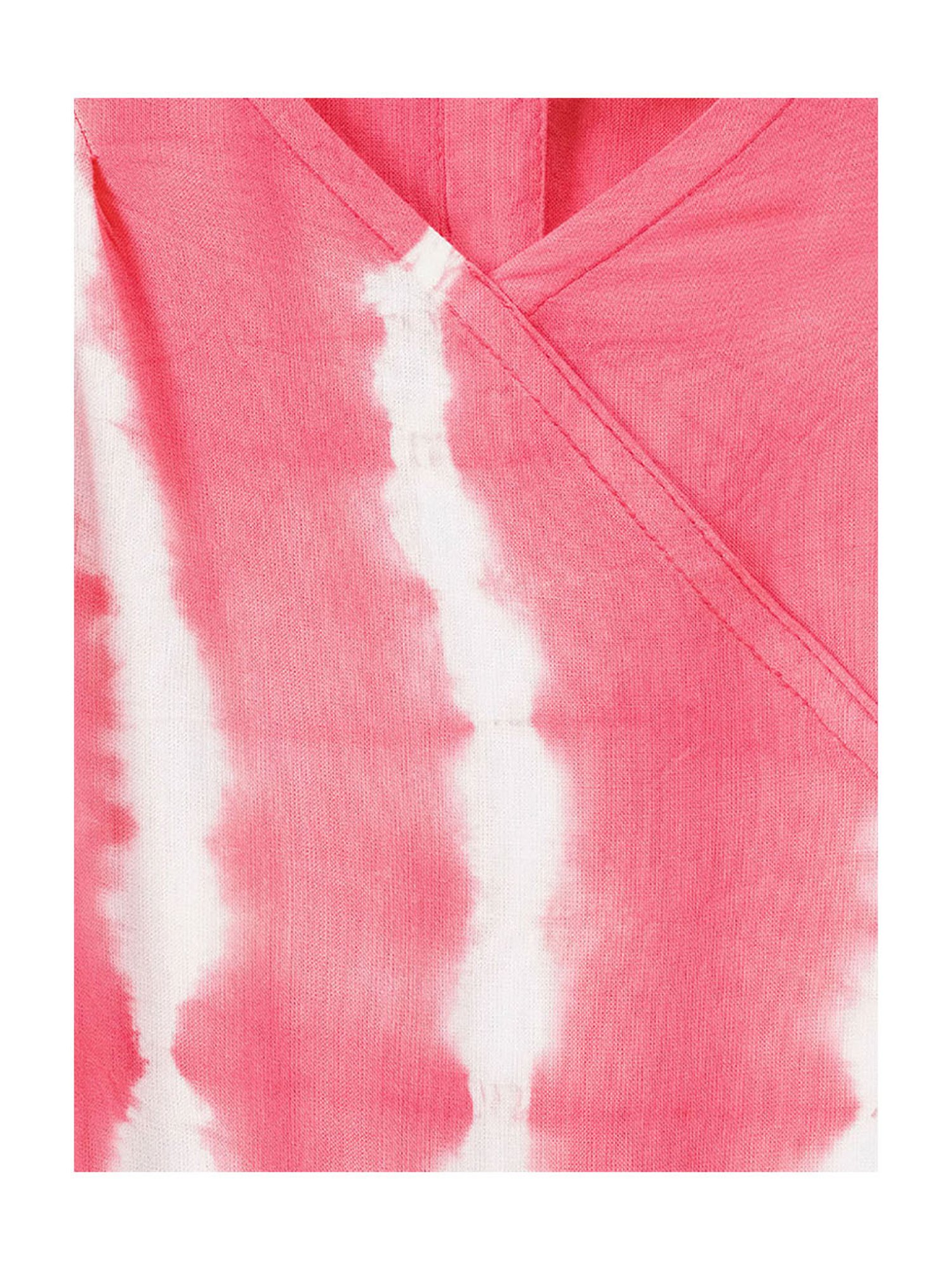 TeenTrums Girls Coral Solid Playsuit