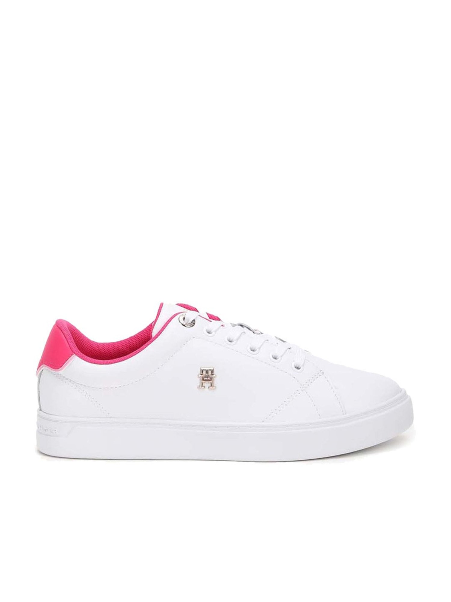 Tommy Hilfiger Women's White Casual Sneakers