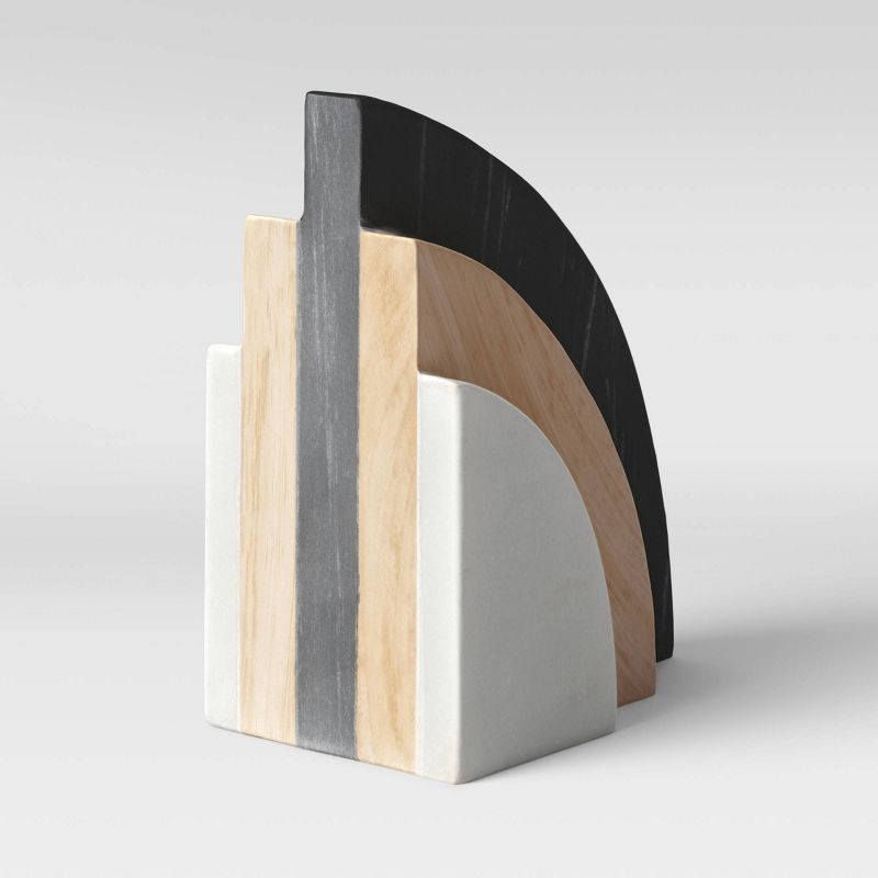 5" Marble and Wood Bookend - Project 62™