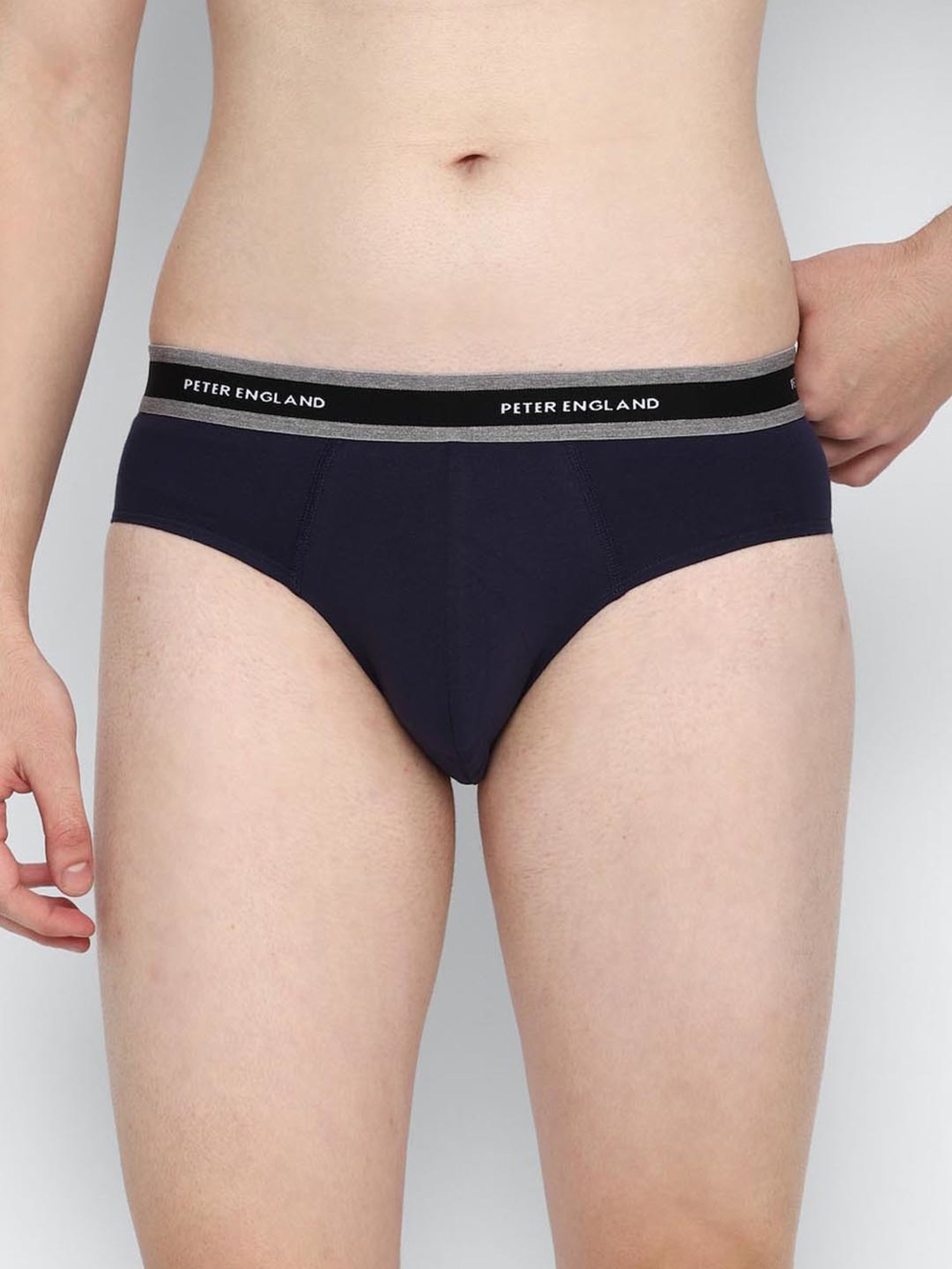 Peter England Multi Regular Fit Briefs - Pack Of 3
