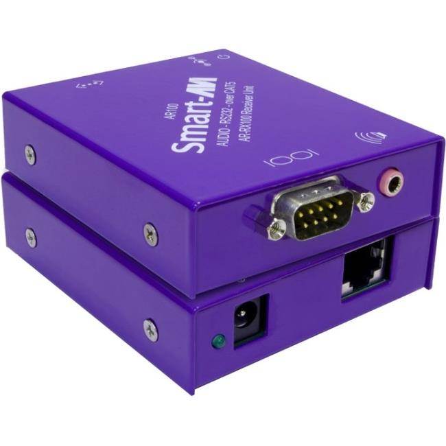 Smart AVI - AR-100S - RS-232 & Stereo Sound CAT5 Extender Transmitter/Sender up to 3000ft