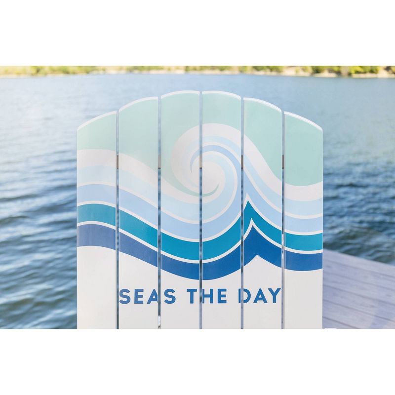 Adirondack Folding Chair Cream - Life is Good