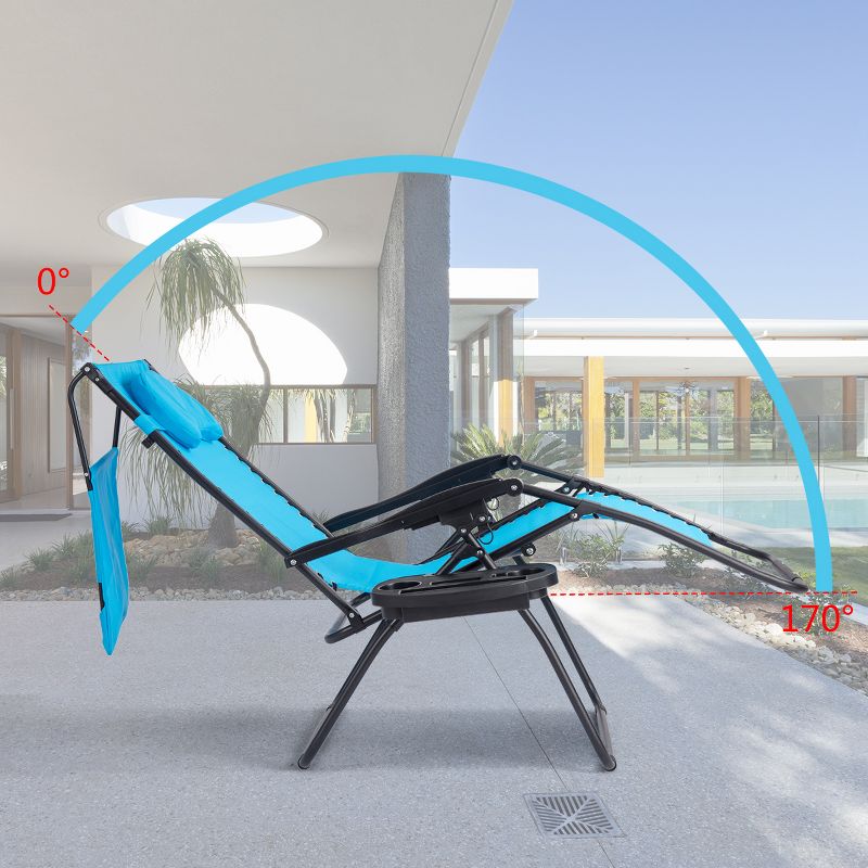 2pc Patio Chaise Lounge - Patio Festival