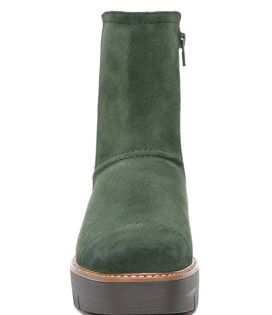 Naturalizer Wylie Suede Platform Booties