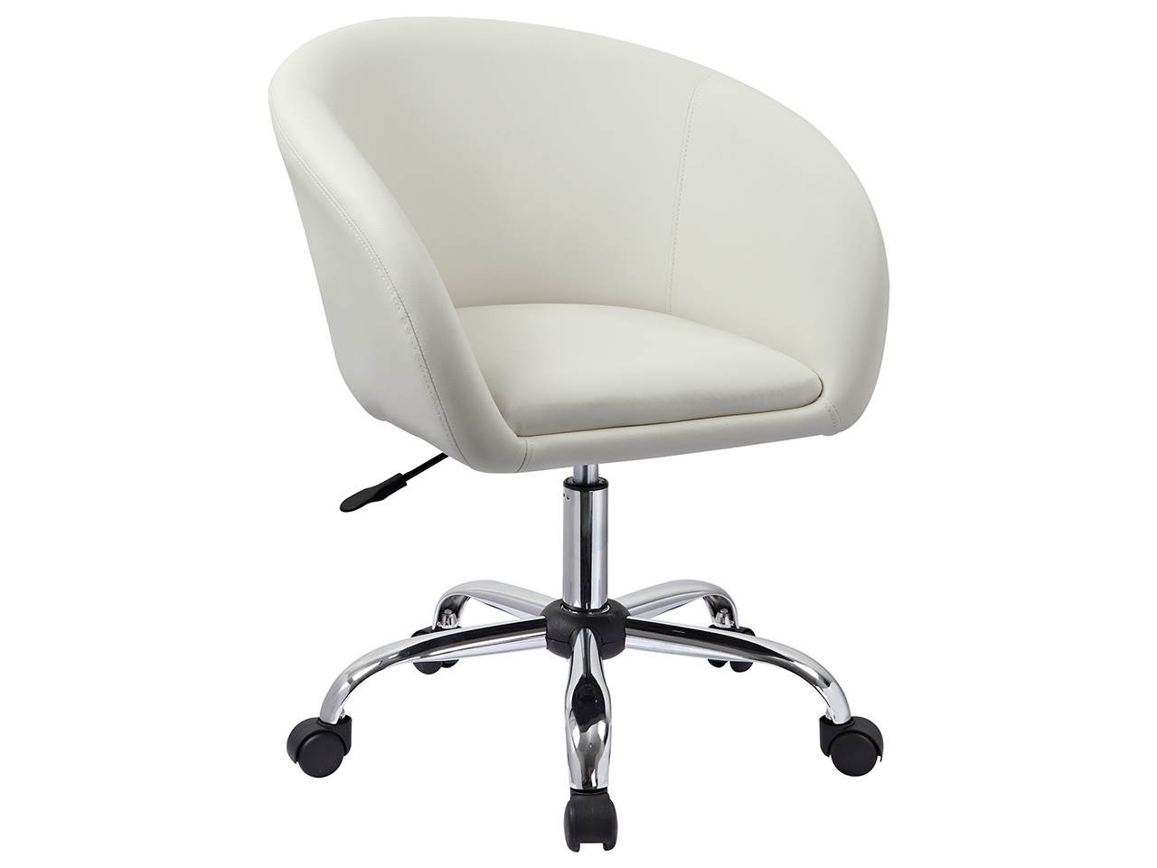 Global Leather Task Chair, Black (8993BK450/550) 