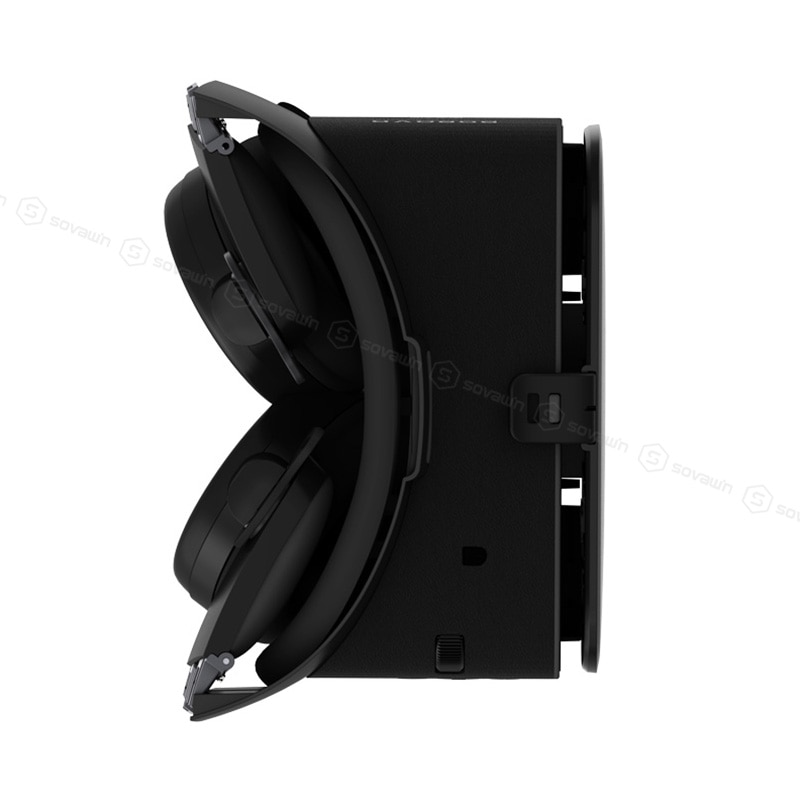 Bluetooth Wireless VR Virtual Reality 3D Glasses Goggles Headset with Remote for Smartphones Google 3d Box - white