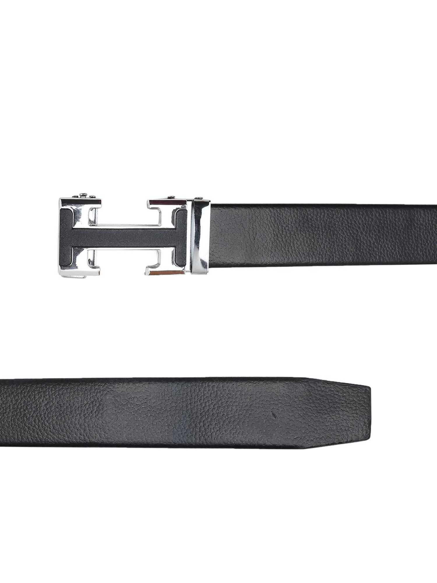 Crusset Black Casual Belt for Men