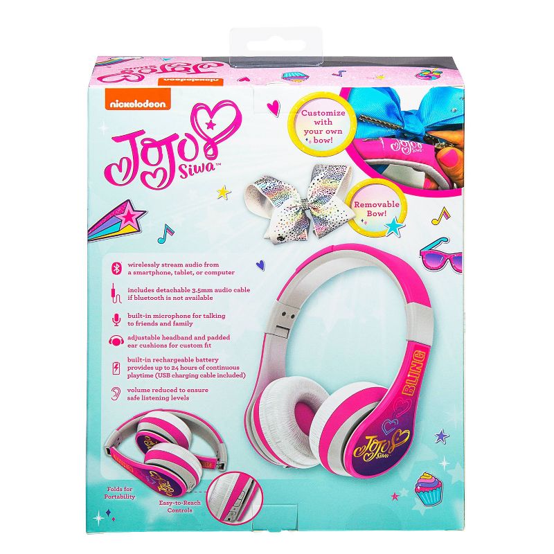 Nickelodeon JoJo Siwa Kids' Bluetooth Headphones