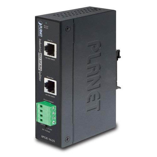 Planet IPOE-162S Industrial IEEE 802.3at Gigabit High Power Over Ethernet Splitter