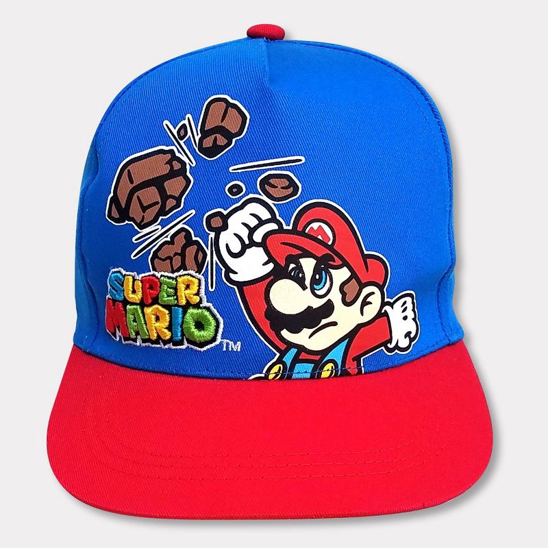 Boys' NASA Flat Brim Baseball Hat - Black