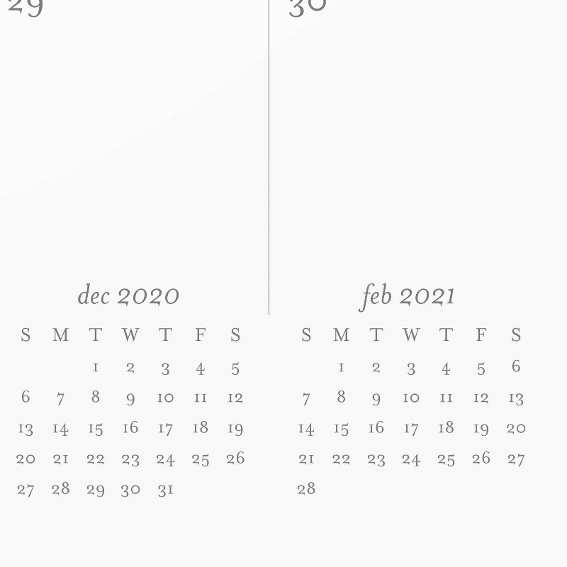 2021 Wall Calendar Monthly 12" x 15" - Sugar Paper™