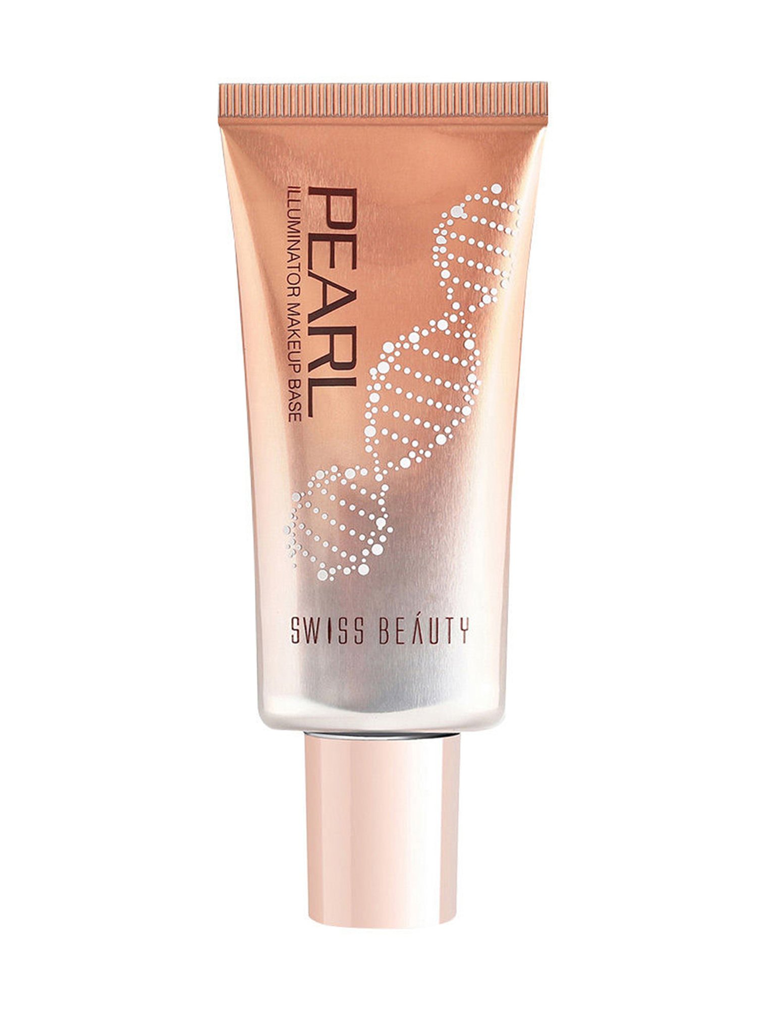 SWISS BEAUTY Pearl Illuminator Makeup Base Silver Pink - 35 gm