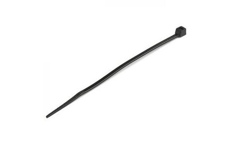 100pk 8in reusable cable ties black nylon zip tie wraps ul taa