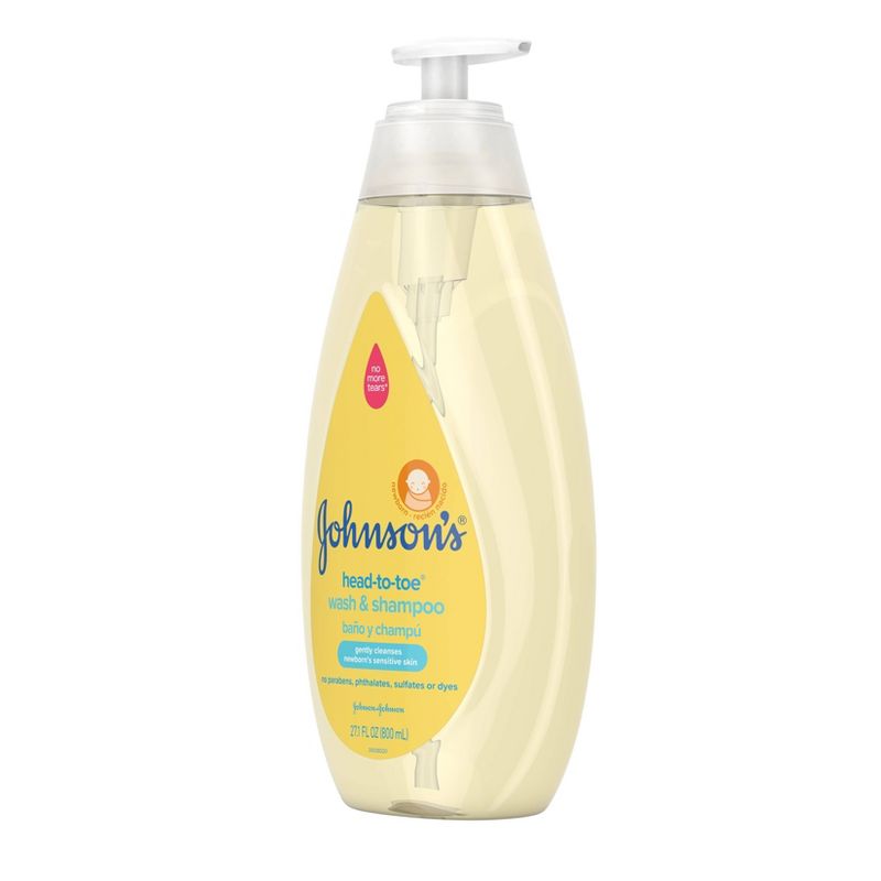 Johnson's Head-To-Toe Baby Wash and Shampoo - 27.1 fl oz