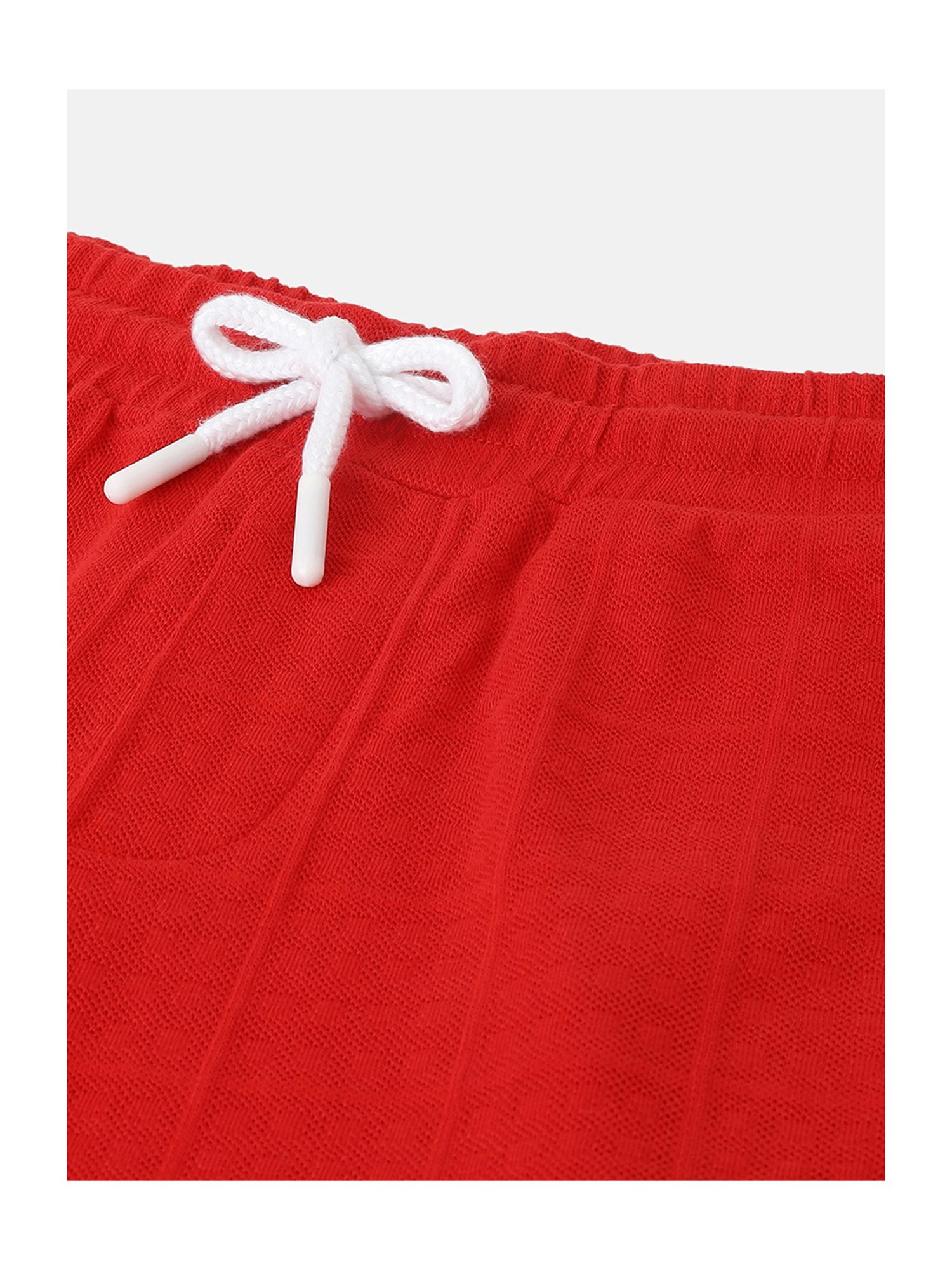 United Colors of Benetton Kids Red Solid Shorts