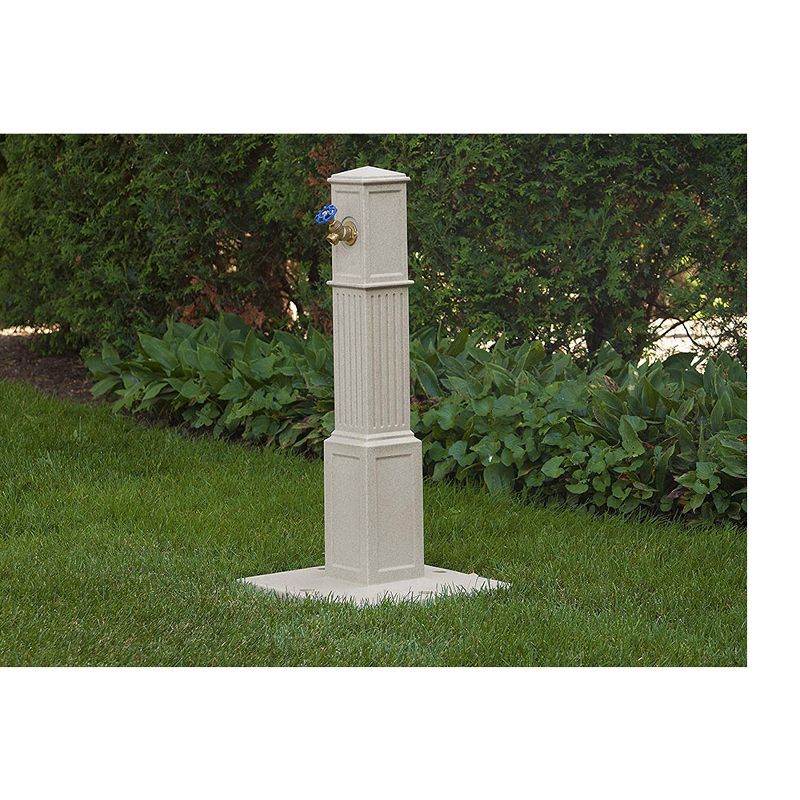 Good Ideas OGHT-SAN Oasis Garden Outdoor Backyard Patio Hose Tap, Sandstone