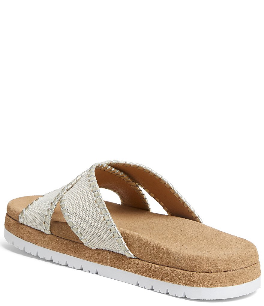 Jack Rogers Lexi Criss-Cross Slide-On Sandals