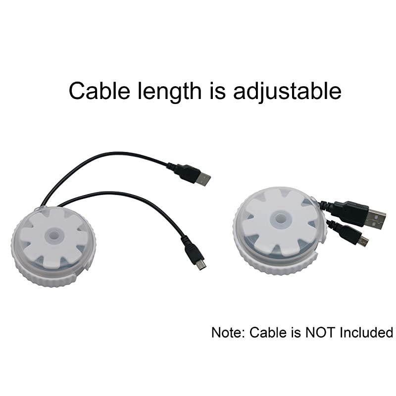 Set of 2 Cable Reel Wire Management