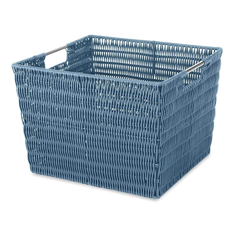 Rattique Storage Tote Blue