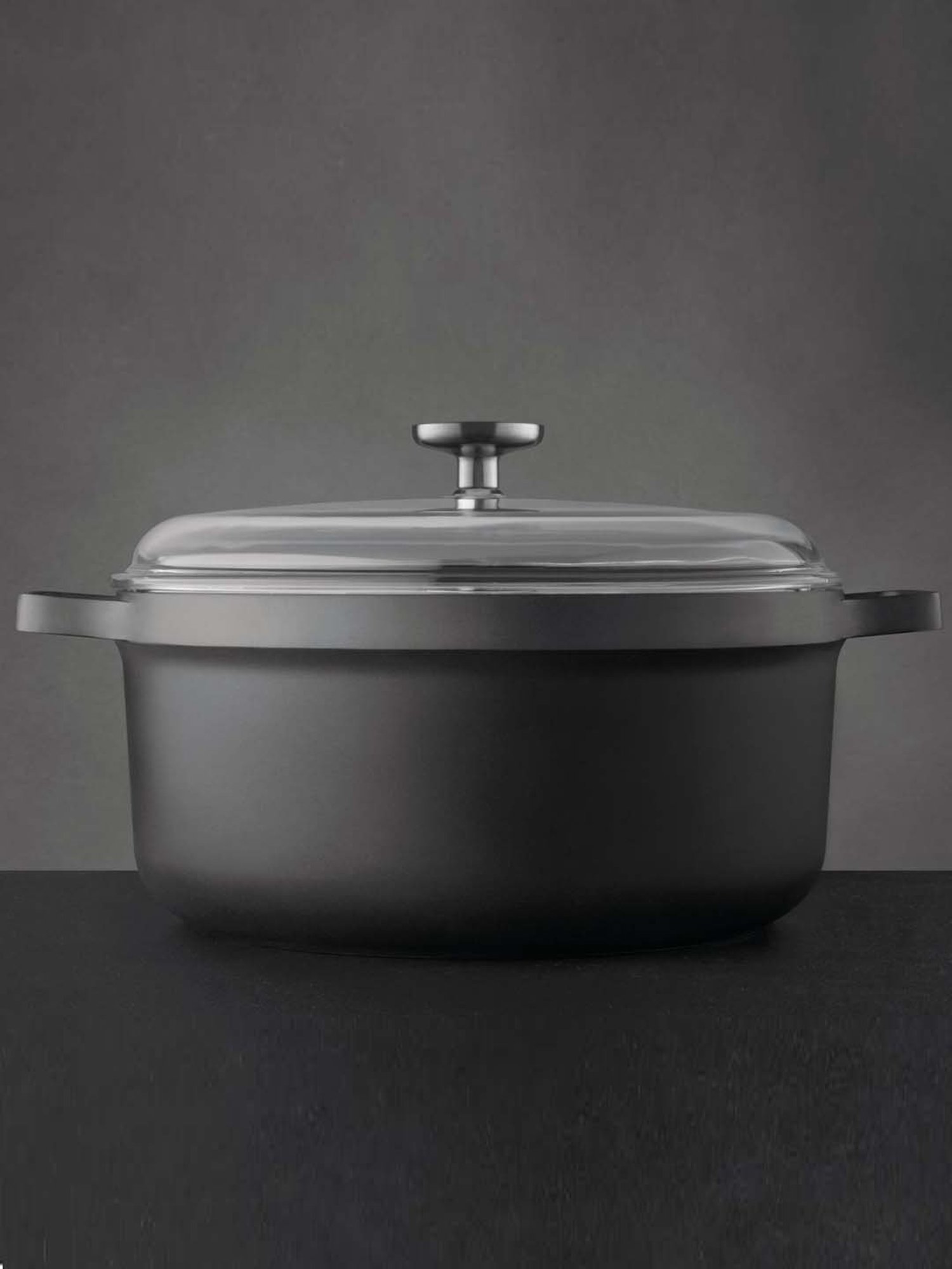 BERGHOFF Gem Black 28 cm Stockpot - Set of 1