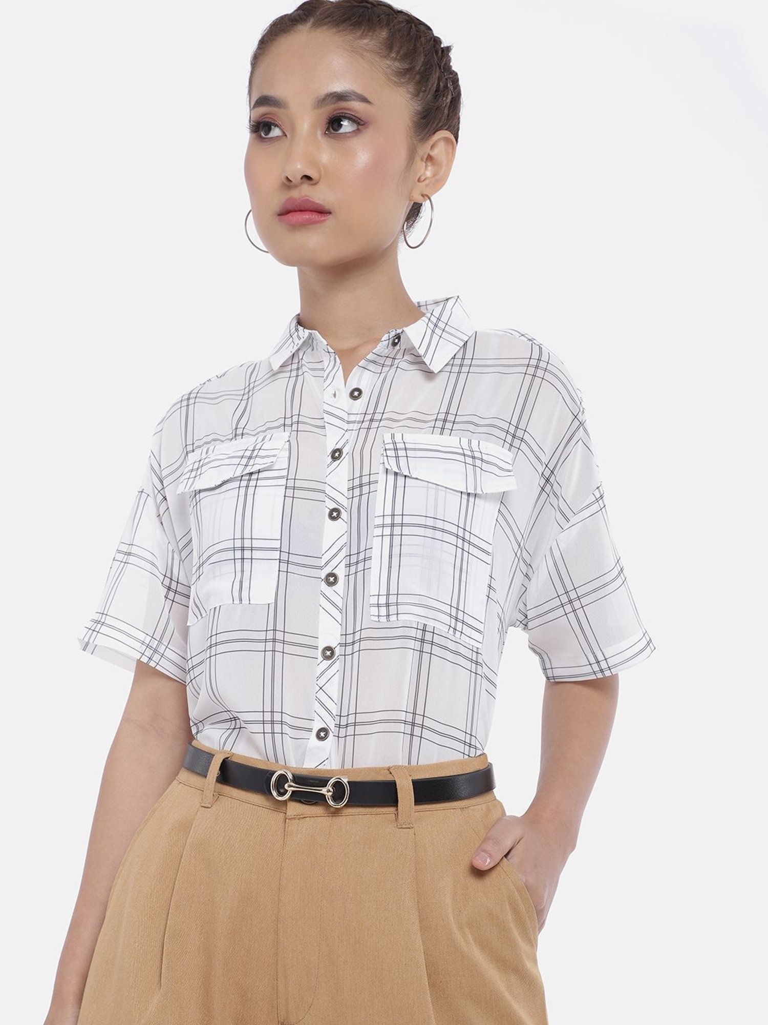 Antony Morato Black Leather Solid Waist Belt