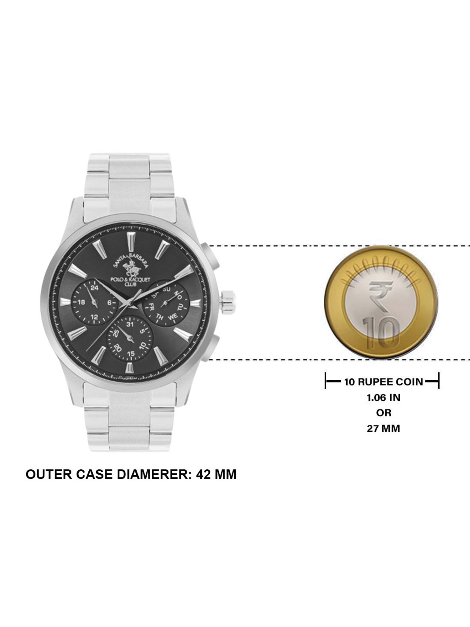 Santa Barbara Polo & Racquet Club SB.1.10542-2 Chronograph Watch for Men