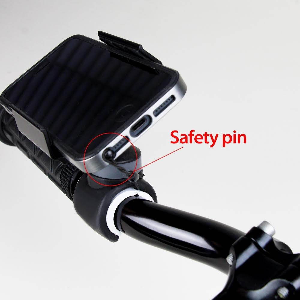 Koomus BikeGo 2 Universal Smartphone Bike Mount Holder Cradle for All iPhones and Android Devices