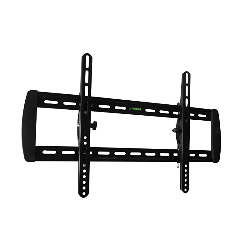 TV Wall Mount Bracket LowProfile Fixed Tilting 10&deg; for Flat Screen 32quot 55quot Inch LCD LED 4K Plasma Flat Screen TVs Load Capacity 99 lbs Black 41014