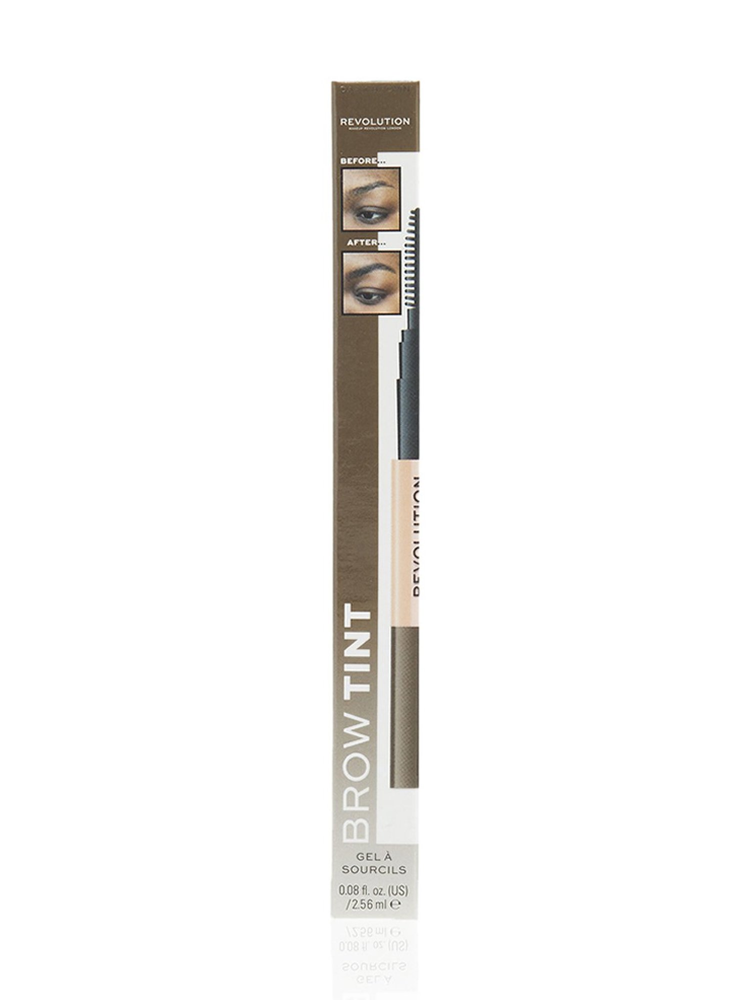Makeup Revolution Colour Adapt Brow Tint Dark Brown - 2.5 ml