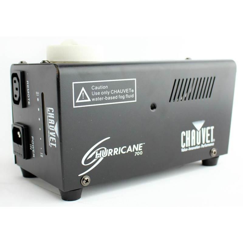 NEW! CHAUVET HURRICANE 700 H-700 Fog/Smoke Machine + DJ BANK LED RGBA Wash Light
