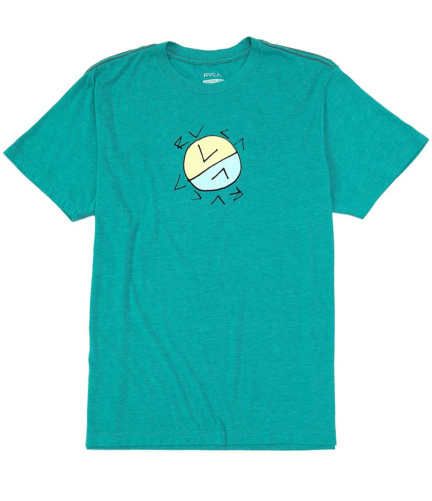 RVCA Short-Sleeve Crossed Up Graphic T-Shirt