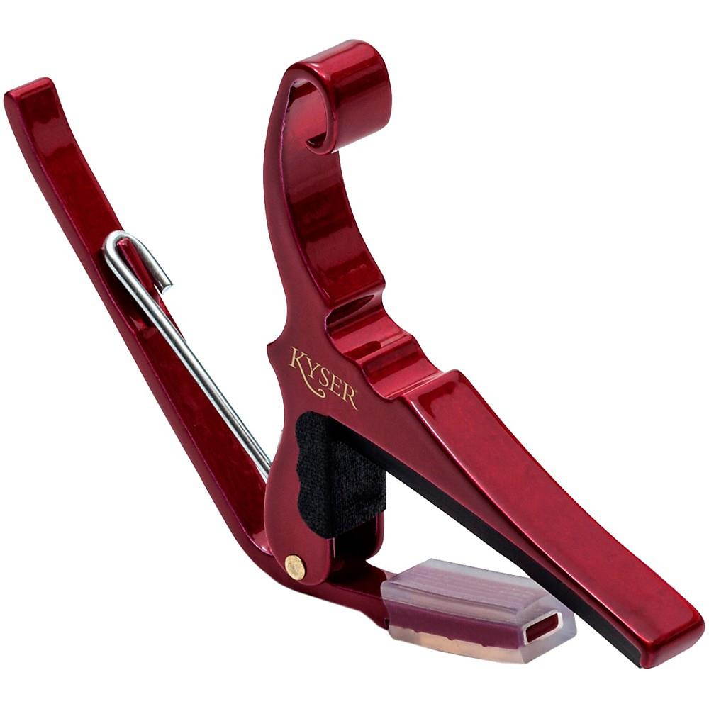 Kyser Quick-Change Capo 2-Pack for 6-String Acoustic Guitar Red