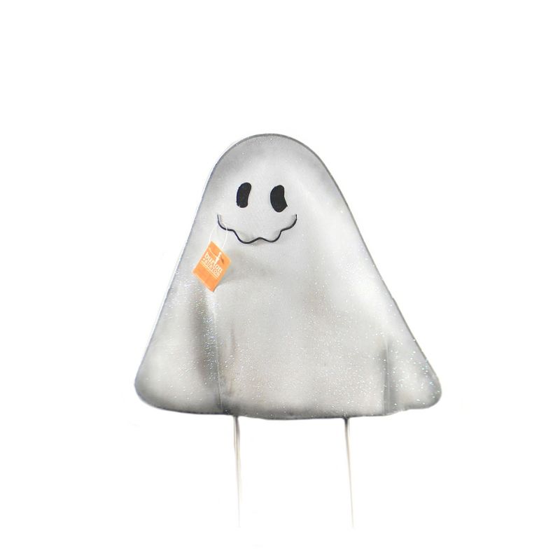 Halloween 15.0" Meah Ghost Yard Stake Sm Outdoor Decor  -  Decorative Garden Stakes