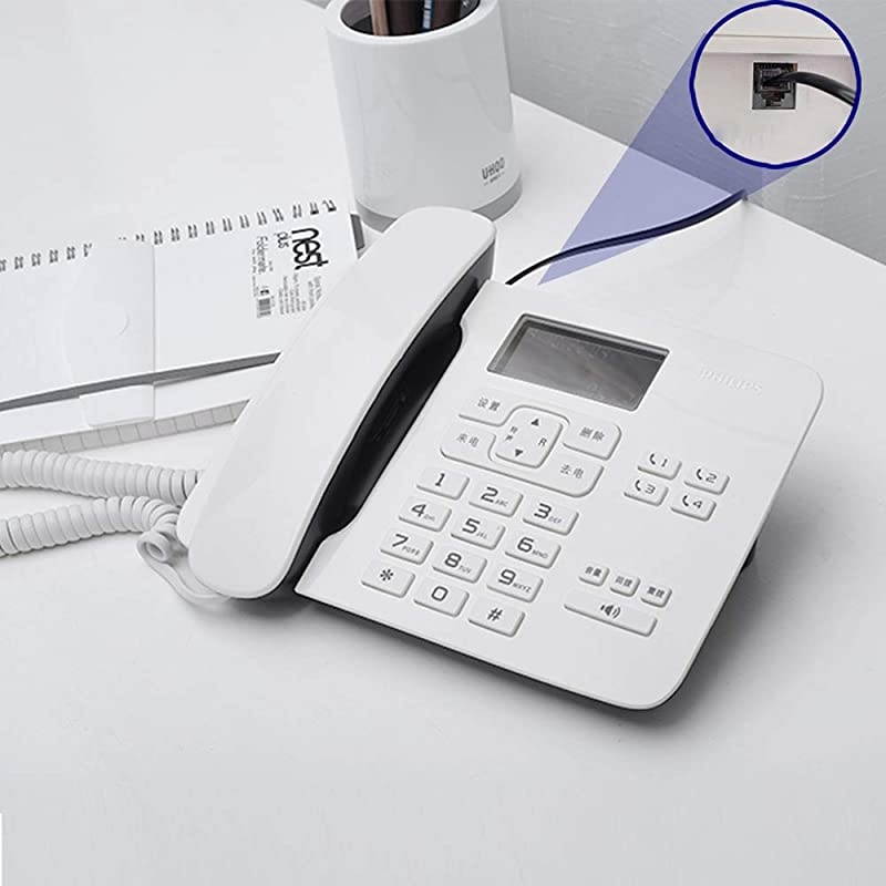 RJ11 Telephone Adapter  3PCS 2Way RJ11 6P4C Telephone Plug to RJ11 6P4C Socket Adapter and Splitter for Landline Telephone