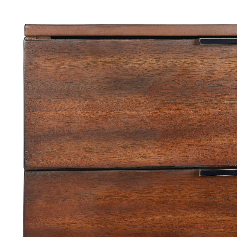 County Line 4 Drawer Chest Rum Walnut - Sauder