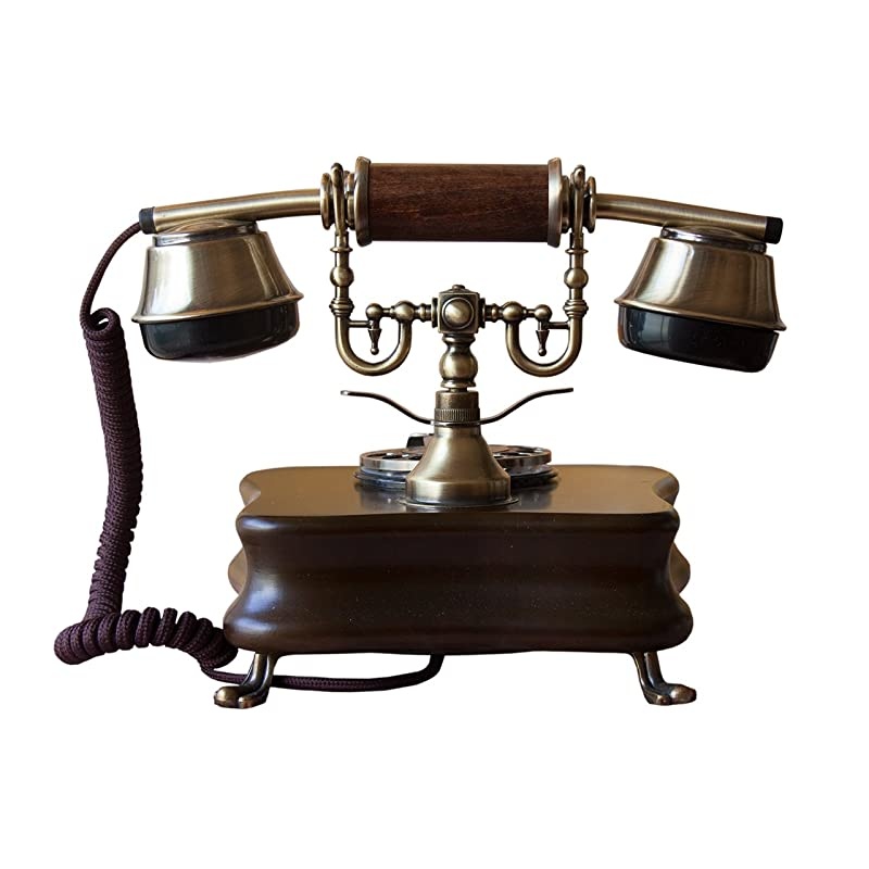 1921 Cable Model B: The Retro Style Wood and Metal Retro Telephone