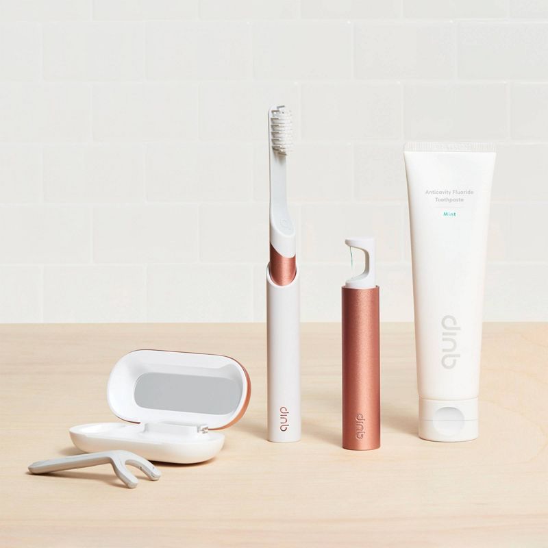 quip Toothpaste - Mint Anticavity Fluoride - Xylitol, Vegan, SLS-Free Formula - 90 Uses - 4.7oz