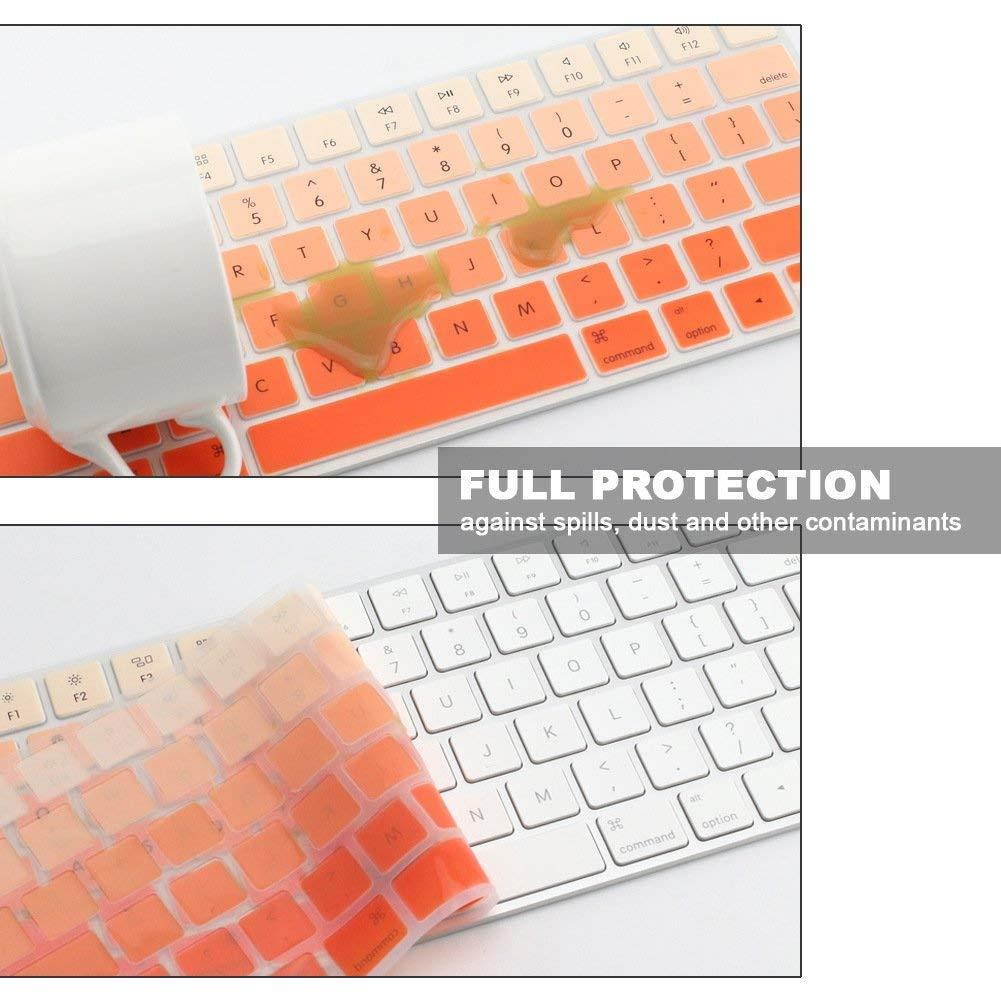 All-inside Ombre Orange Cover for Apple Magic Keyboard (MLA22LL/A) with US Layout