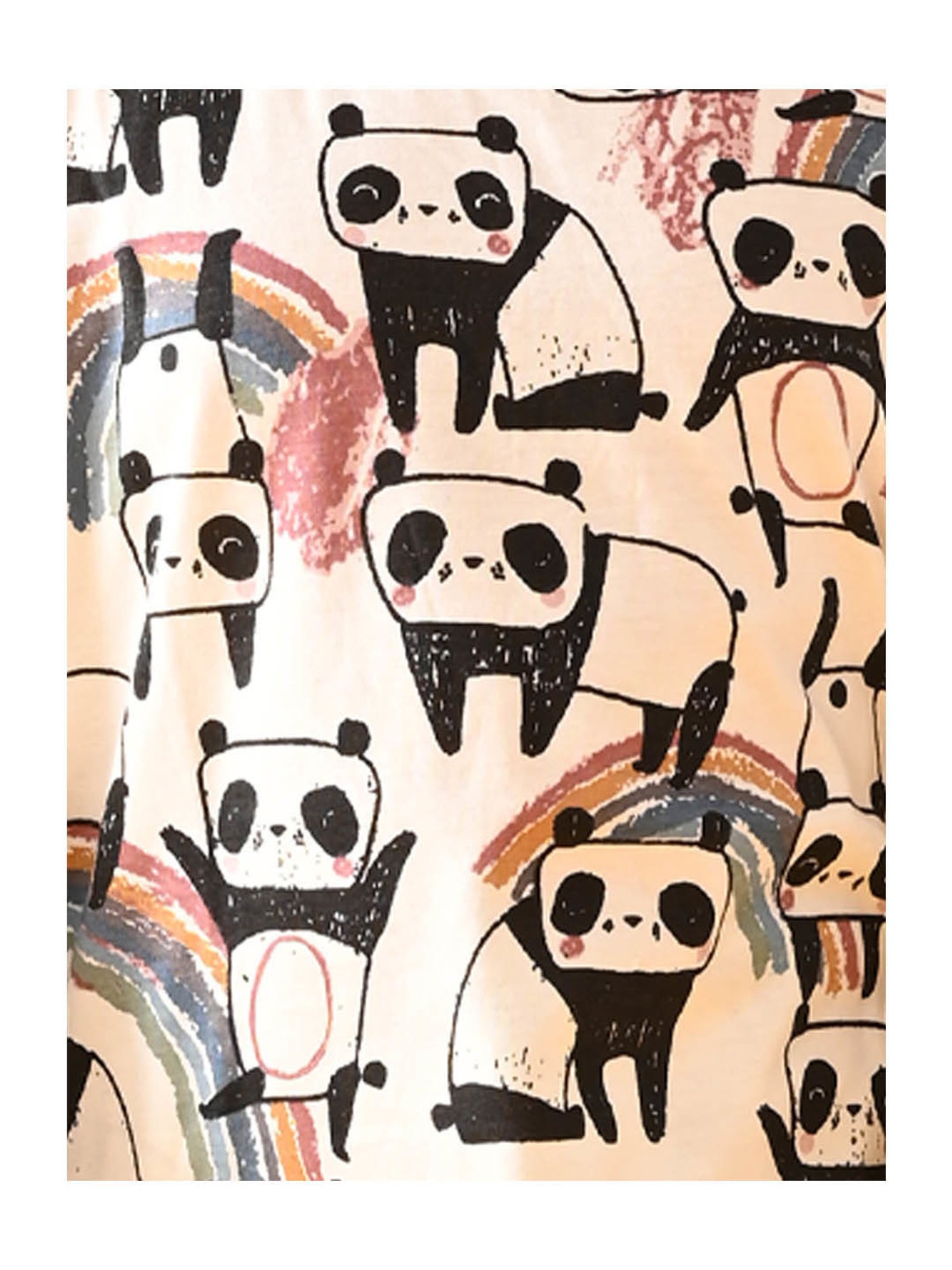 Jockey Girls Black Printed Shorts