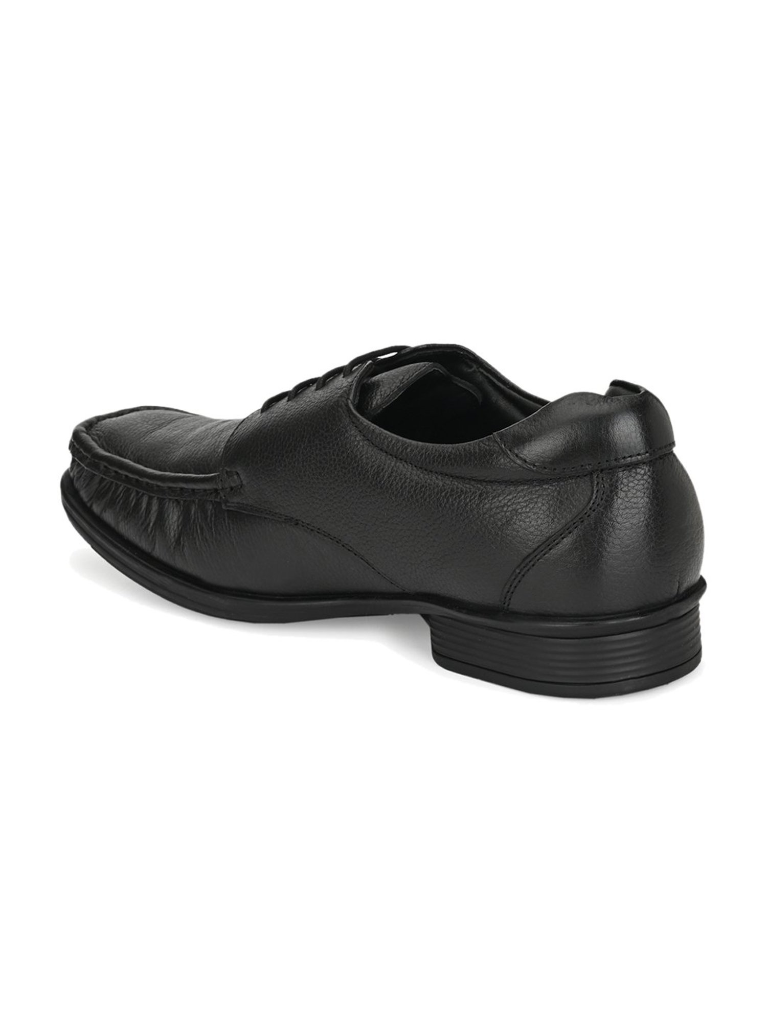 Delize Black Derby Shoes