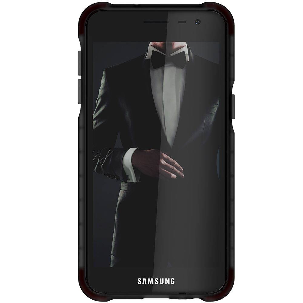 Ghostek Covert Designed for Galaxy J2 Core Case J2 Dash J2 Pure Clear Phone Cover Silicone Bumper Ultra Thin Slim Fit Skin Military Grade Shockproof Heavy Duty Protection & Anti-Slip Grip - (Smoke)