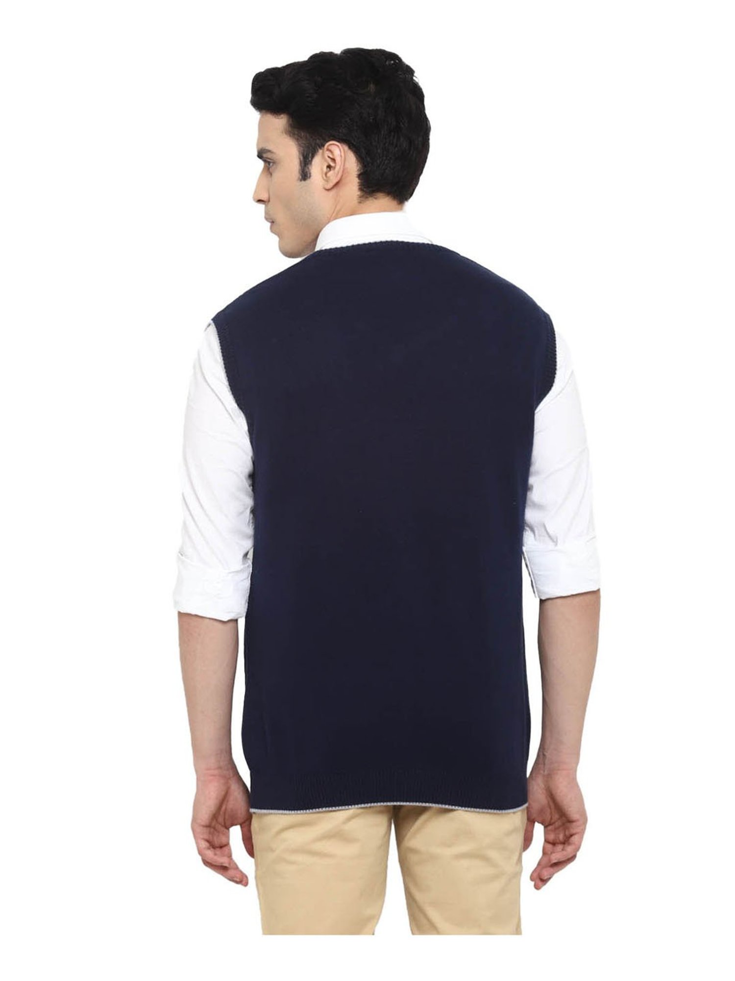 Turtle Blue Regular Fit Pullover