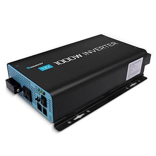 Renogy 1000W 12V Pure Sine Wave Inverter With Power Saving Mode