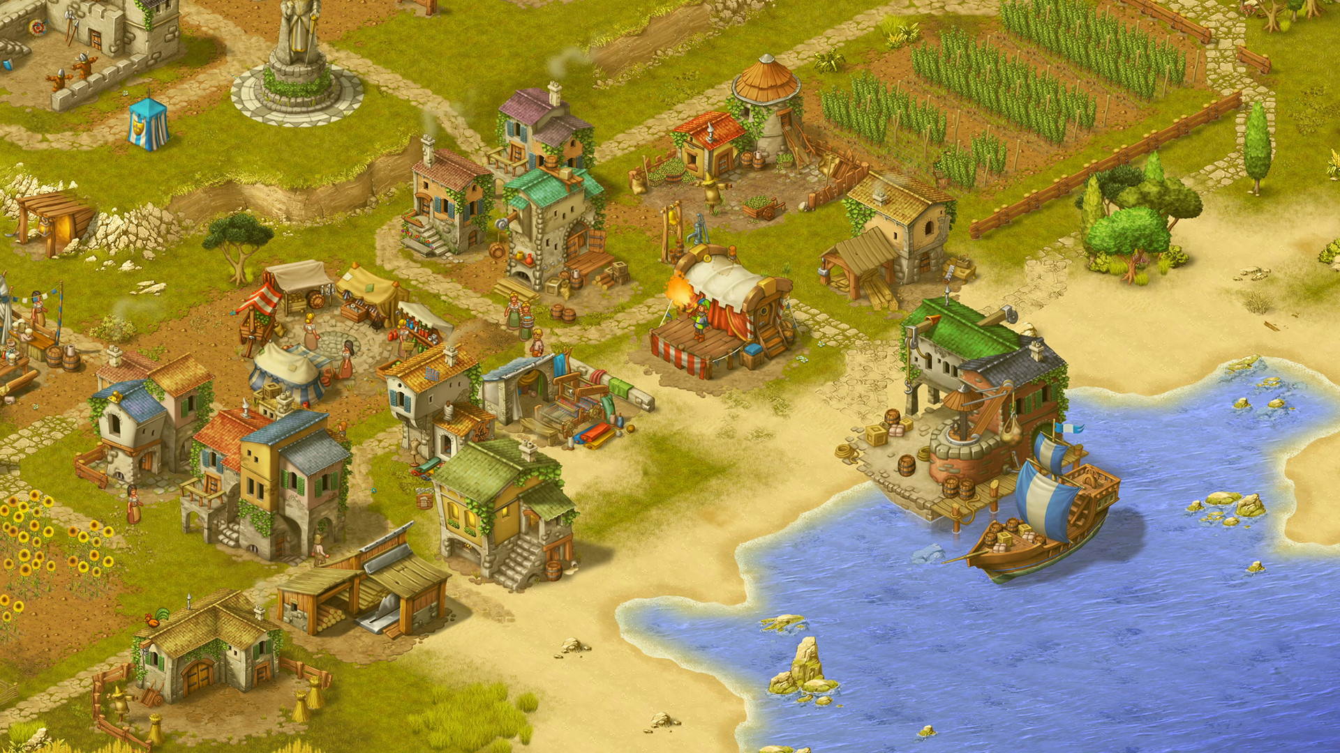 Townsmen - A Kingdom Rebuilt  [Online Game Code]