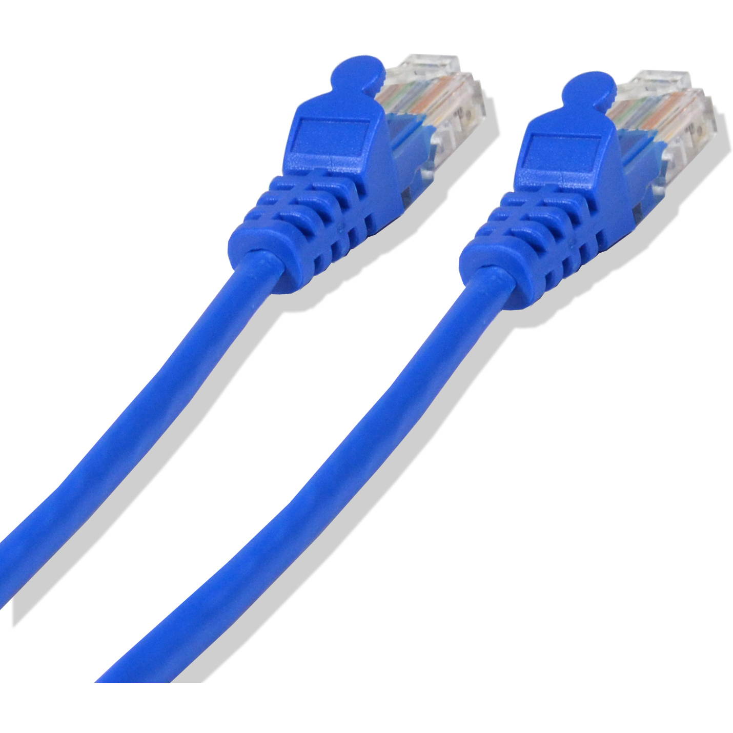 CAT6 Blue Ethernet Network 5' Feet 24 AWG Patch Cable RJ45 LAN Wire (10/pack)