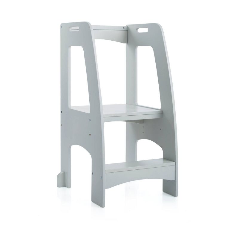 Kids' Step-Up Kitchen Helper Gray - Guidecraft